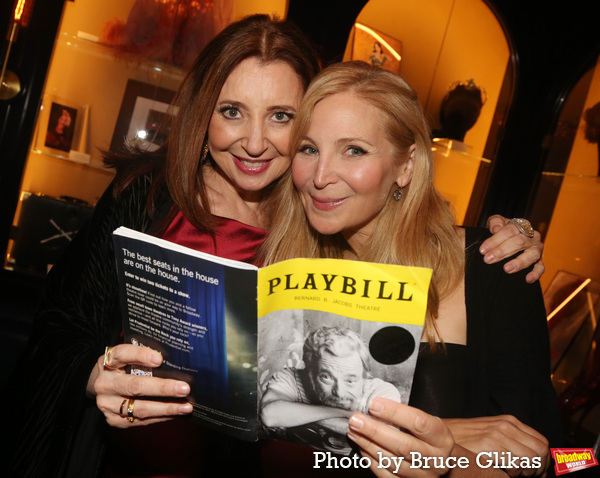 Donna Murphy and Jennifer Westfeldt at The Blue Room at Civilian Hotel After Party Photo