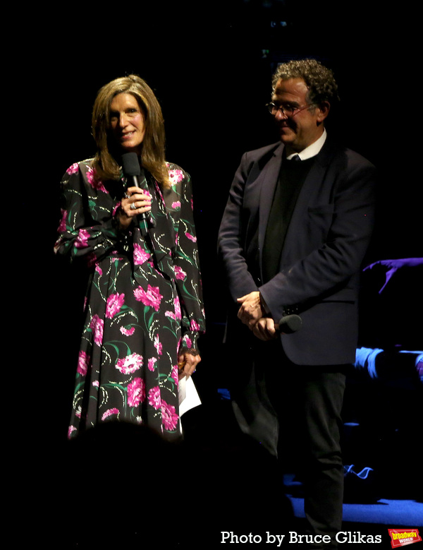 Producer Stacey Mindich and Director Michael Greif Photo