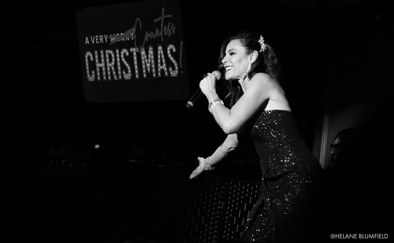 Photo Flash: Luann de Lesseps A VERY COUNTESS CHRISTMAS! at Feinstein's/54 Below Caught In The Act by Helane Blumfield 