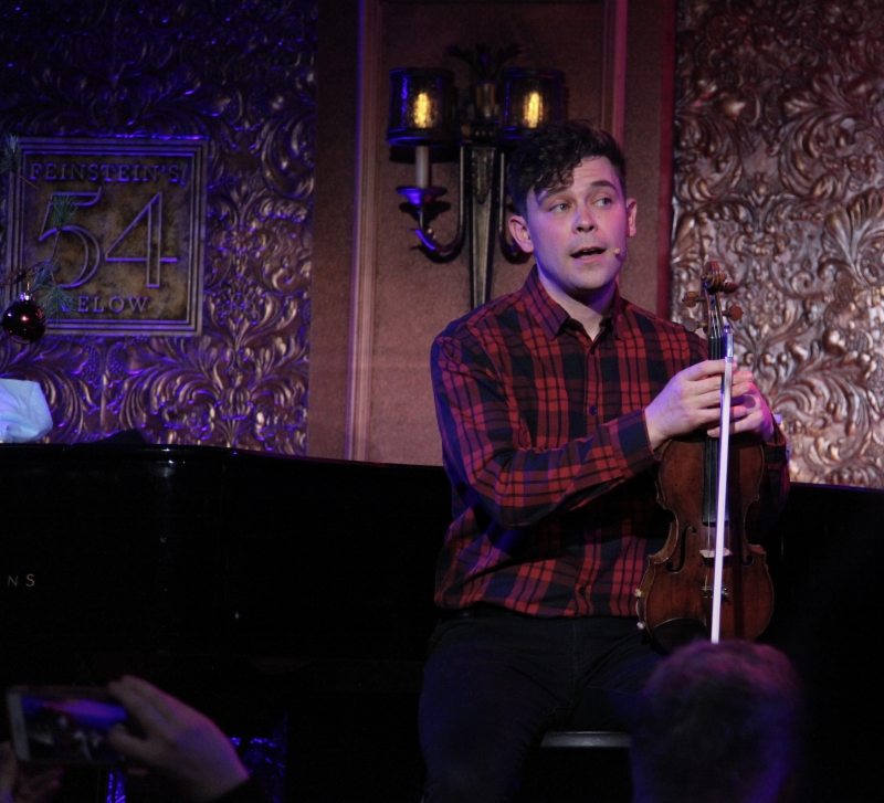 Review: These Well-Strung Boys Whip Out Their Pizzicatos Right On Stage For A WELL-STRUNG CHRISTMAS At Feinstein's/54 Below 