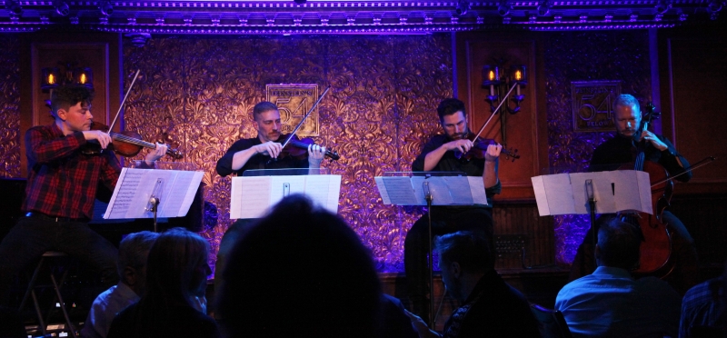 Review: These Well-Strung Boys Whip Out Their Pizzicatos Right On Stage For A WELL-STRUNG CHRISTMAS At Feinstein's/54 Below 