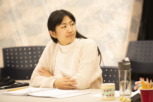 Photos: Go Inside Rehearsals for Atlantic Theater Company's SHHHH Image