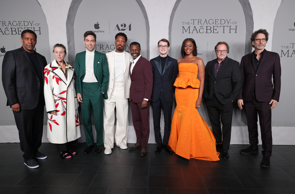 Denzel Washington, Frances McDormand, Producer, Alex Hassell, Corey Hawkins, Sean Pat Photo