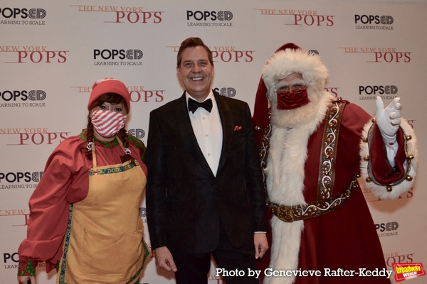 Steven Reineke with Pecan Pie and Santa Claus Photo