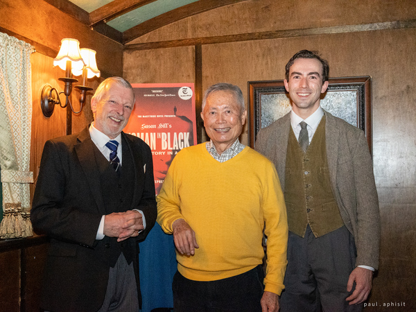 Photos: George Takei Visits THE WOMAN IN BLACK Image