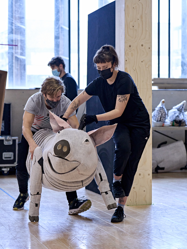 Photos: Inside Rehearsal For the UK Tour of ANIMAL FARM  Image