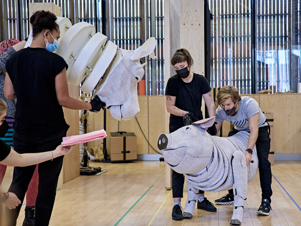 Photos: Inside Rehearsal For the UK Tour of ANIMAL FARM  Image