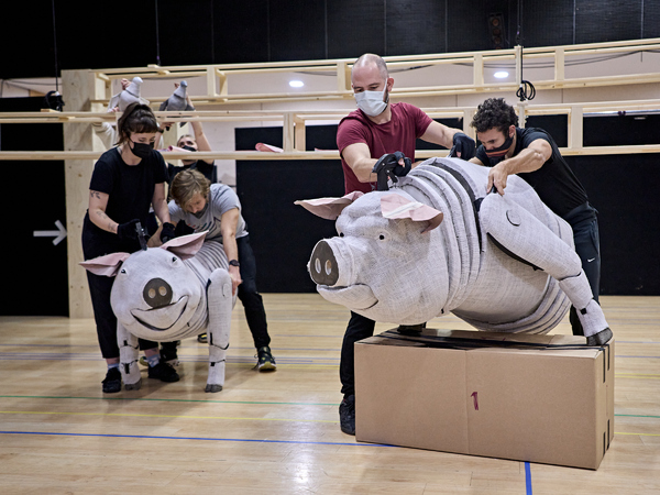 Photos: Inside Rehearsal For the UK Tour of ANIMAL FARM  Image