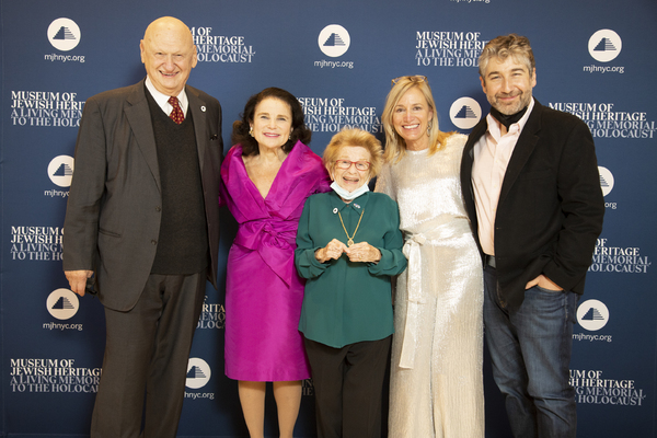 Jack Kliger, Chairman and CEO of the Museum of Jewish Heritage, Tovah Feldshuh, Dr. R Photo