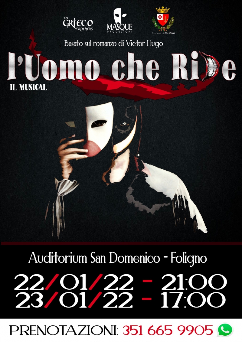 BWW Previews: L'UOMO CHE RIDE all'AUDITORIUM SAN DOMENICO 