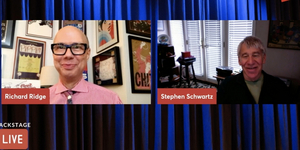 Legendary Composer Stephen Schwartz Visits Backstage with Richard Ridge Video