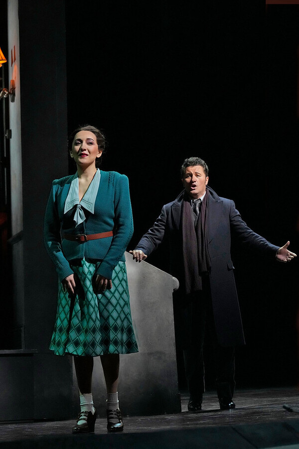 Rosa Feola as Gilda and Piotr Beczała as the Duke of Mantua in Verdi's 