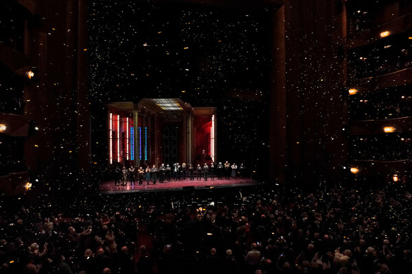 Curtain Call At The Met's "Rigoletto." Photo: Ken Howard / Met Opera
 Photo