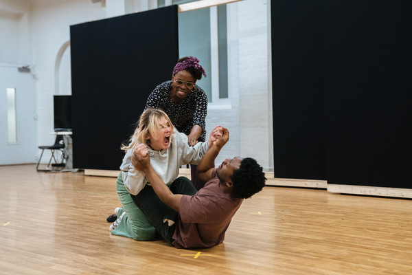 Photos: Go Inside Rehearsals For THE GLOW at The Royal Court Theatre Image