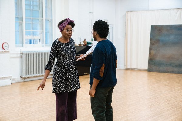 Photos: Go Inside Rehearsals For THE GLOW at The Royal Court Theatre Image