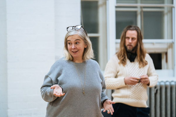 Photos: Go Inside Rehearsals For THE GLOW at The Royal Court Theatre Image