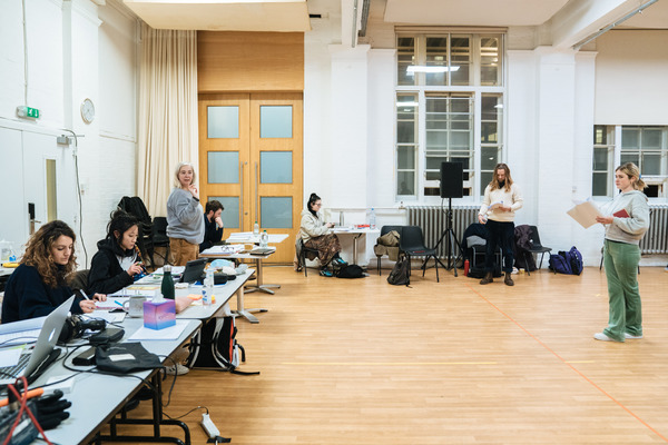 Photos: Go Inside Rehearsals For THE GLOW at The Royal Court Theatre Image