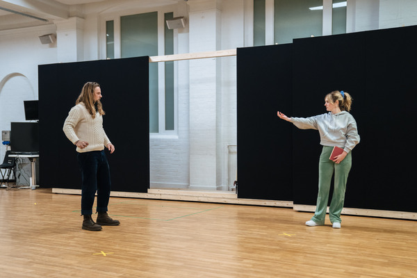 Photos: Go Inside Rehearsals For THE GLOW at The Royal Court Theatre Image