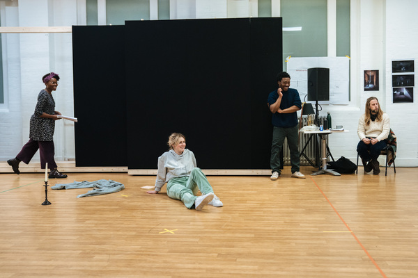 Photos: Go Inside Rehearsals For THE GLOW at The Royal Court Theatre Image