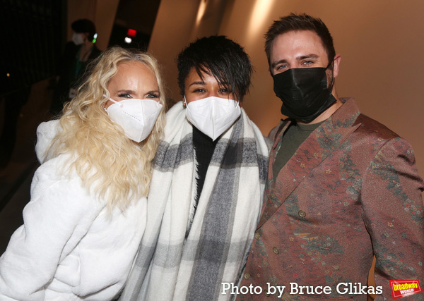 Kristin Chenoweth, Ariana Debose and Josh Bryant  Photo