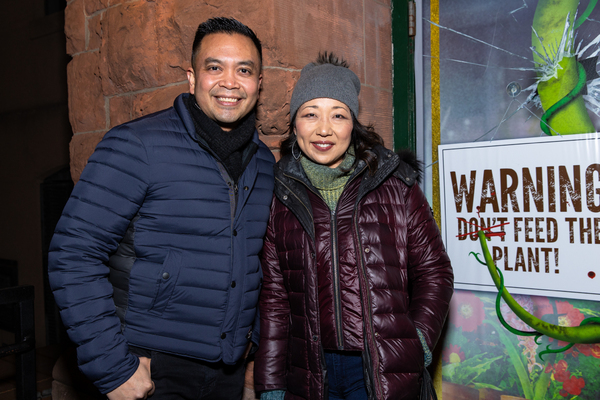 Photos: Nick Adams, Max von Essen & More Attend Conrad Ricamora's First Performance in LITTLE SHOP OF HORRORS Image