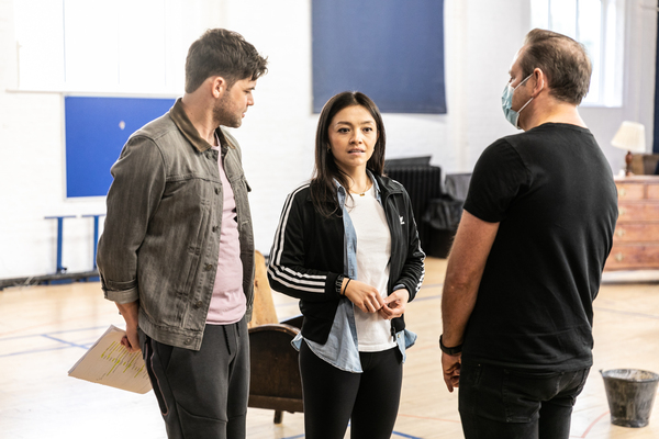 Photos: First Look at Jeremy Jordan and Frances Mayli McCann in Rehearsal For BONNIE & CLYDE IN CONCERT Image