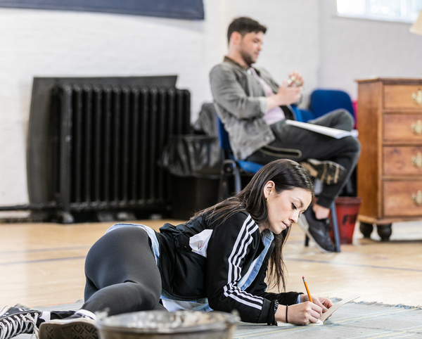 Photos: First Look at Jeremy Jordan and Frances Mayli McCann in Rehearsal For BONNIE & CLYDE IN CONCERT Image
