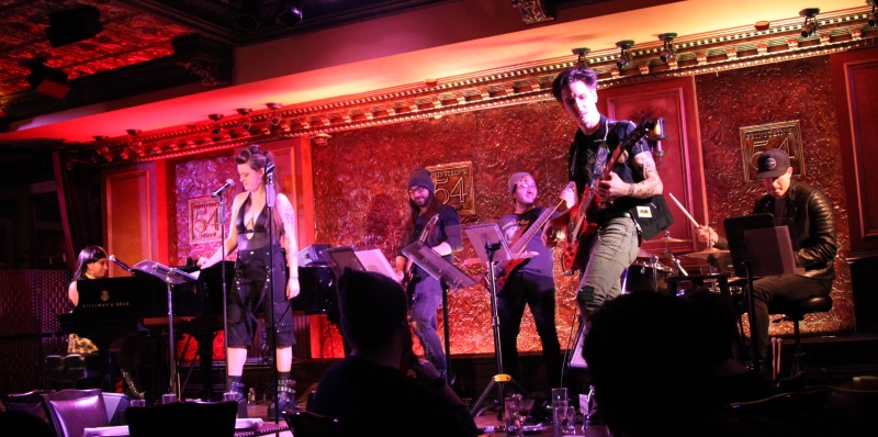 Photo Flash: Maria Wirries Brings Punk Rock To 54 Below In Concert Featuring Kelly McIntyre 