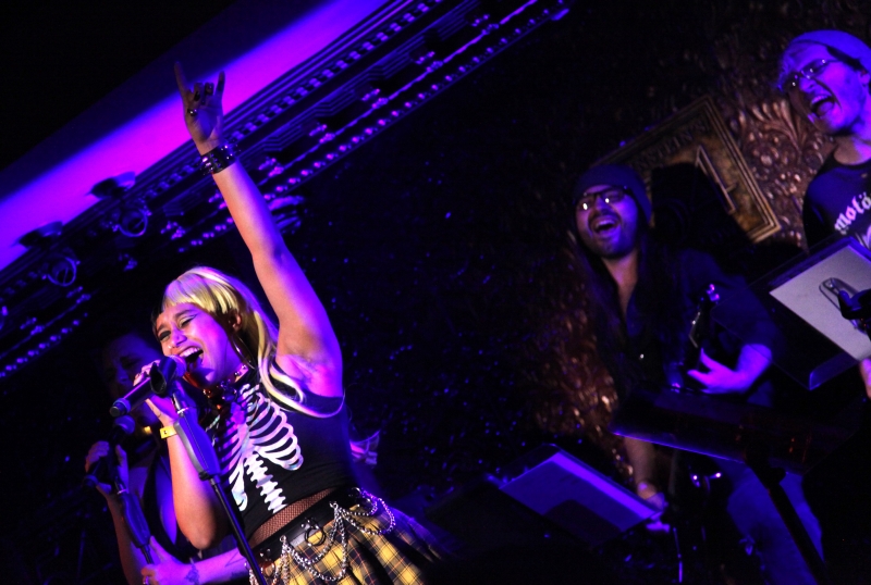 Photo Flash: Maria Wirries Brings Punk Rock To 54 Below In Concert Featuring Kelly McIntyre 