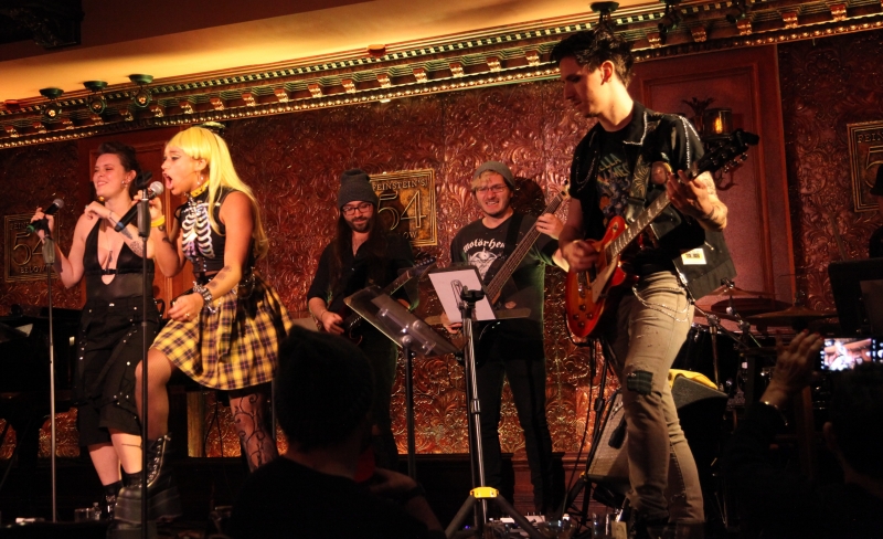 Photo Flash: Maria Wirries Brings Punk Rock To 54 Below In Concert Featuring Kelly McIntyre 