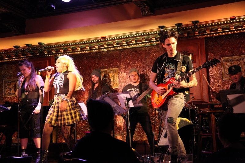 Photo Flash: Maria Wirries Brings Punk Rock To 54 Below In Concert Featuring Kelly McIntyre 