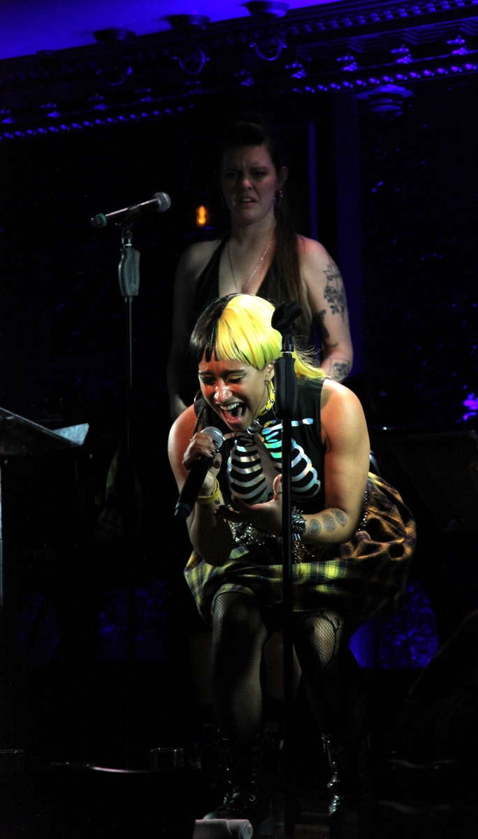 Photo Flash: Maria Wirries Brings Punk Rock To 54 Below In Concert Featuring Kelly McIntyre 