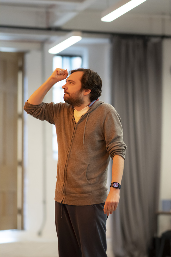 Photos: Go Inside Rehearsals for HAMLET at the Globe Image