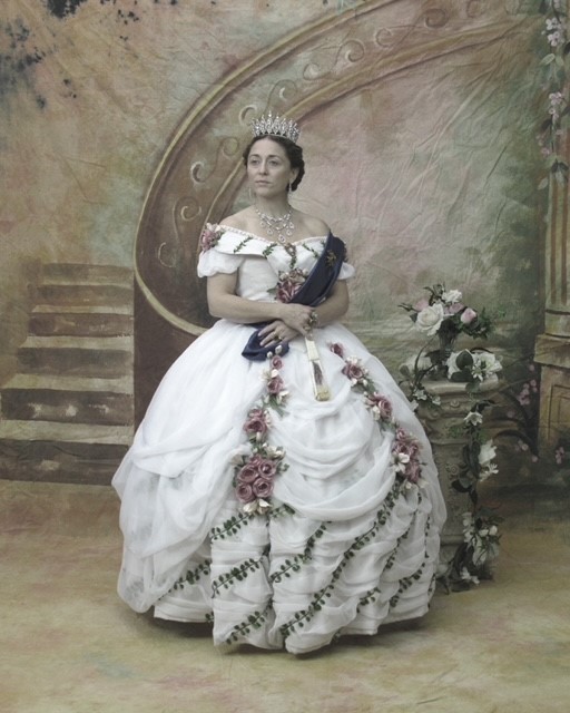 Dupuy as Queen Victoria
