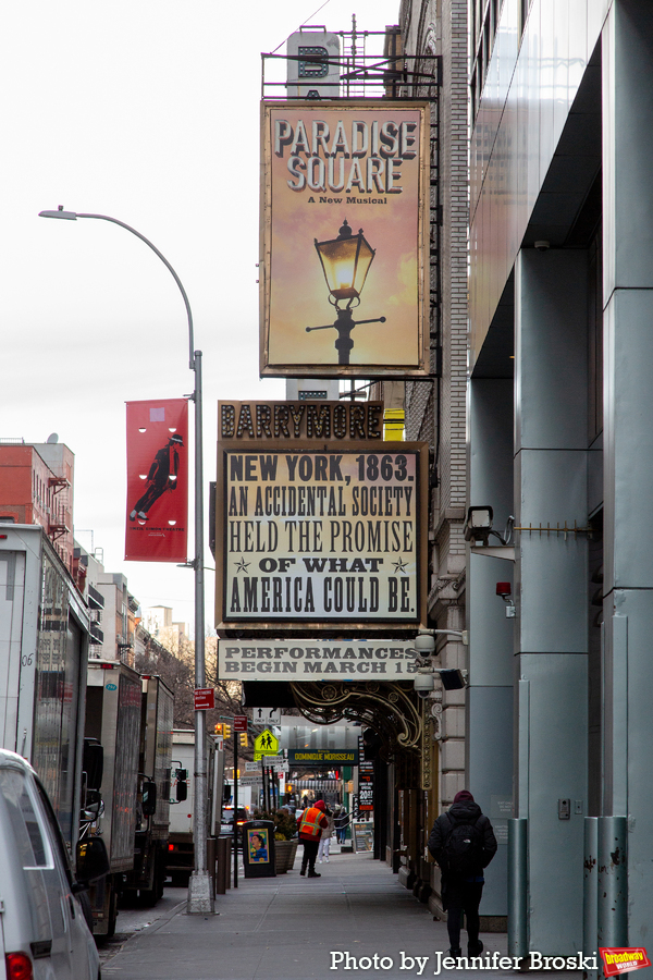 Up on the Marquee: PARADISE SQUARE Image