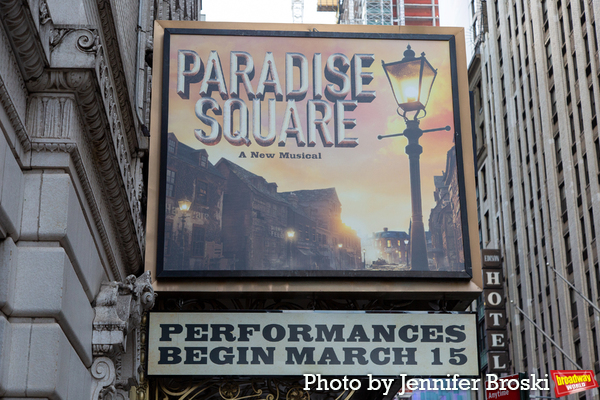 Up on the Marquee: PARADISE SQUARE Image