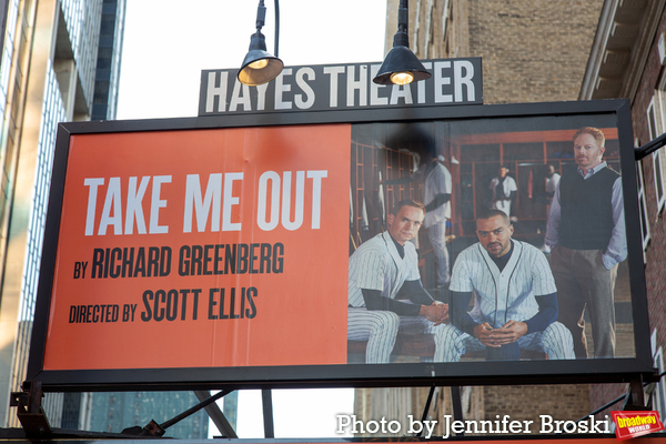 Up on the Marquee: TAKE ME OUT Image