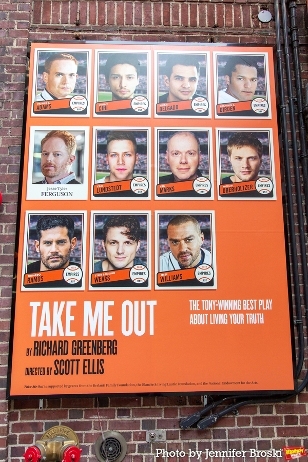 Up on the Marquee: TAKE ME OUT Image