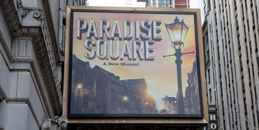 Up on the Marquee: PARADISE SQUARE Photo