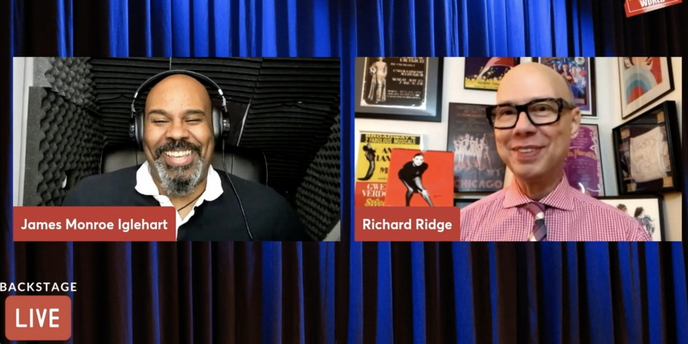 VIDEO: CHICAGO's James Monroe Iglehart Visits Backstage with Richard Ridge Video