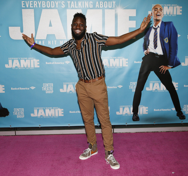 Actor Juju Green arrives before the North American premiere of the West End hit music Photo