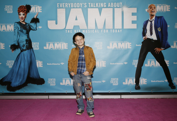 Actor Sam Humphrey arrives before the North American premiere of the West End hit mus Photo