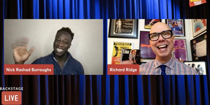 TINA's Nick Rashad Burroughs Visits Backstage with Richard Ridge Video