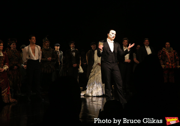 Ben Crawford as "The Phantom" and The Cast Photo