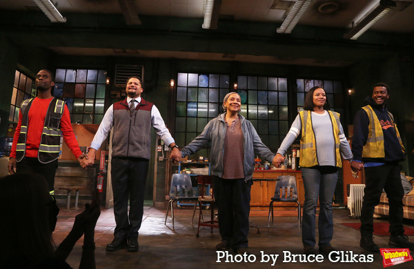 Adesola Osakalumi, Brandon J. Dirden, Phylicia Rashad, Chante Adams and Joshua Boone Photo