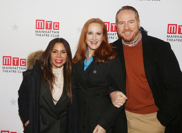 Daphne Ruben-Vega, Katie Finneran, and Darren Goldstein Photo