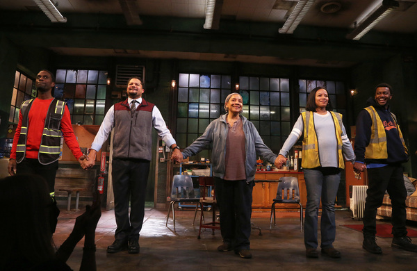 Adesola Osakalumi, Brandon J. Dirden, Phylicia Rashad, Chanté Adams, and Joshua Boon Photo