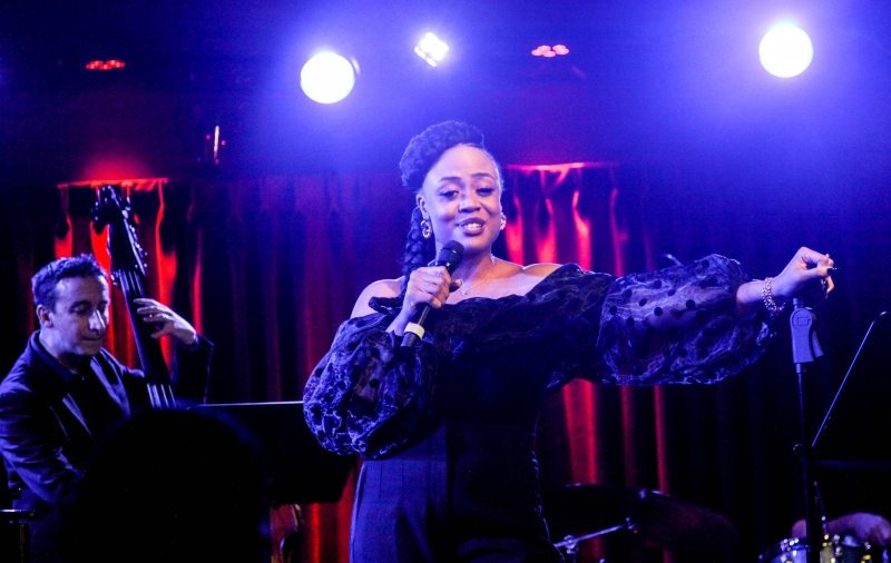 Review: With A ONE-WOMAN SHOWCIAL at The Green Room 42 Kaisha Huguley Modernizes The Art Form of Cabaret 