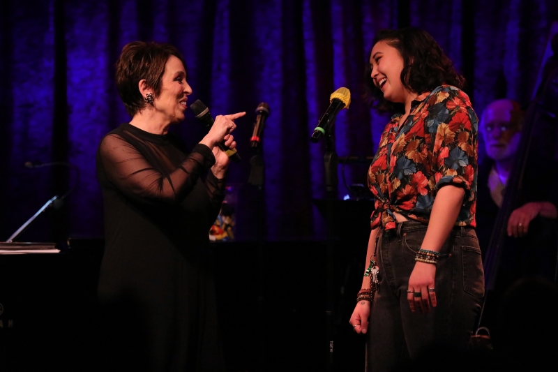 Photo Flash: Marilyn Maye Visits the January 25th THE LINEUP WITH SUSIE MOSHER at Birdland Theater by Stewart Green  Image