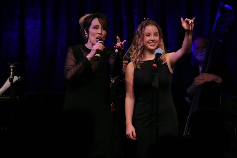 Photo Flash: Marilyn Maye Visits the January 25th THE LINEUP WITH SUSIE MOSHER at Birdland Theater by Stewart Green  Image